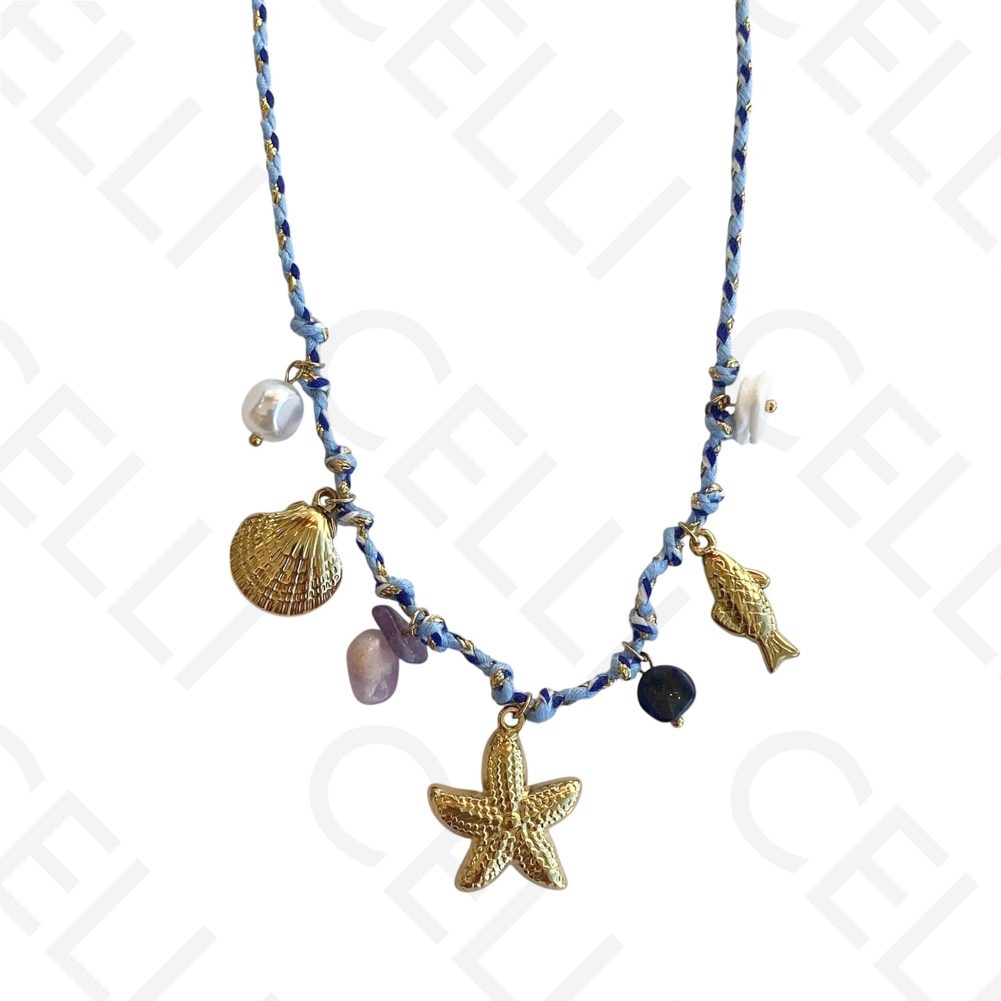 Filtro de acero - colgante pez grande