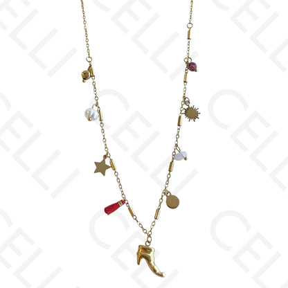 Filtro de acero - colgante pez grande