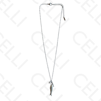 Filtro de acero - colgante pez grande