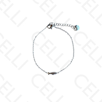 Pulseira de aço - peixe