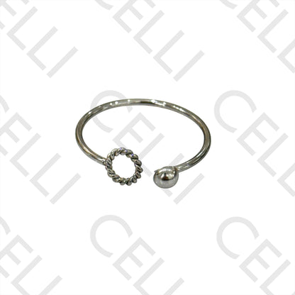 Anillo de Acero - bola y círculo