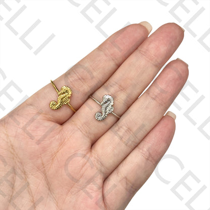 Anillo de Acero - caballo de mar