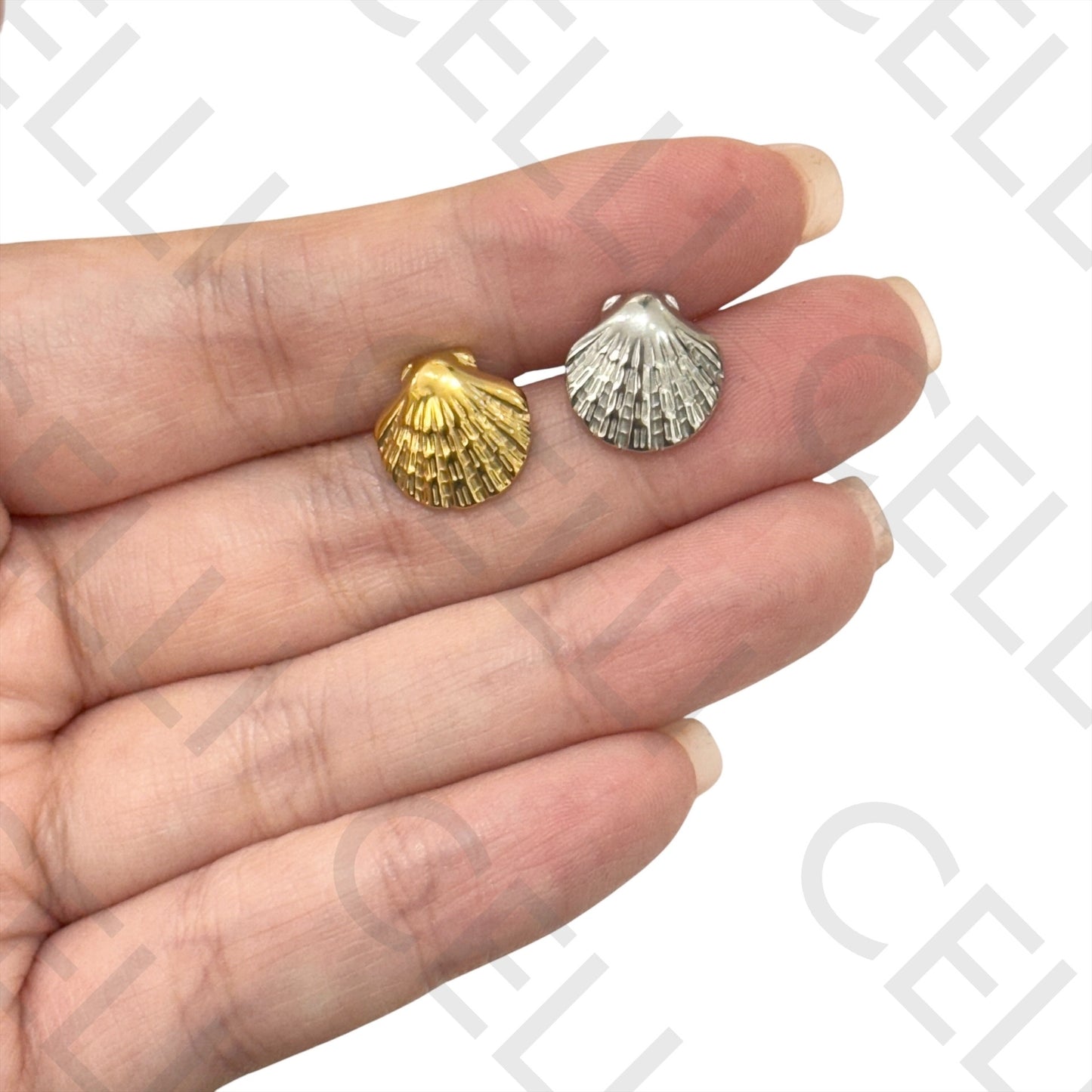 Brinco de Aço - concha