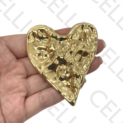 Pregadeiras de aço - coração