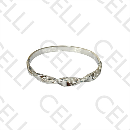 Bracelete de Aço - torcido