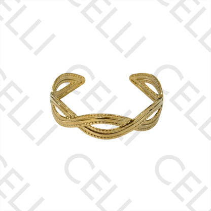 Bracelete de Aço - trançado