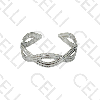 Bracelete de Aço - trançado