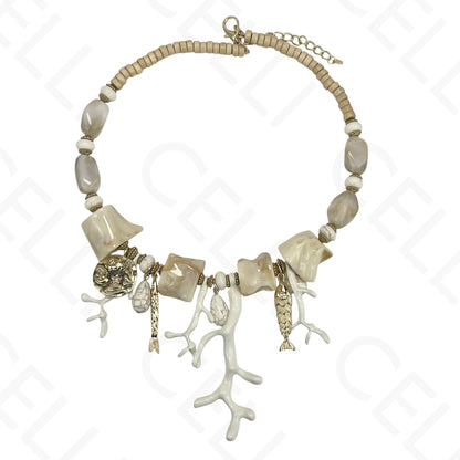 Fashion Necklace - Resin Corals