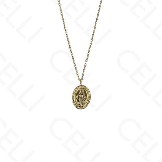 Colar de aço - chifre, multi pendentes trabalhado