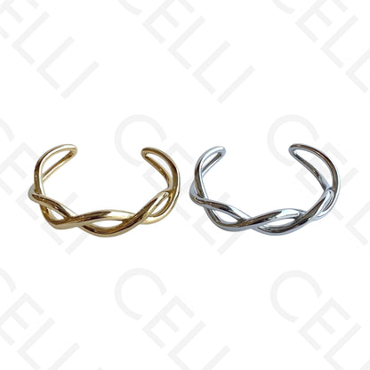 Steel Bracelet - interlaced