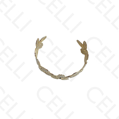 Bracelete de Aço - flor