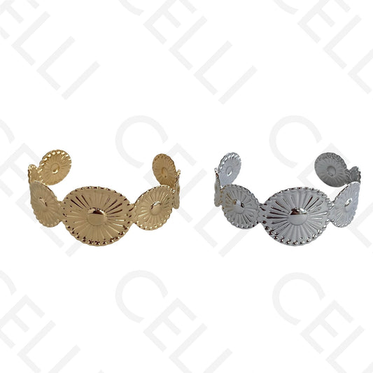 Bracelete de Aço - sol