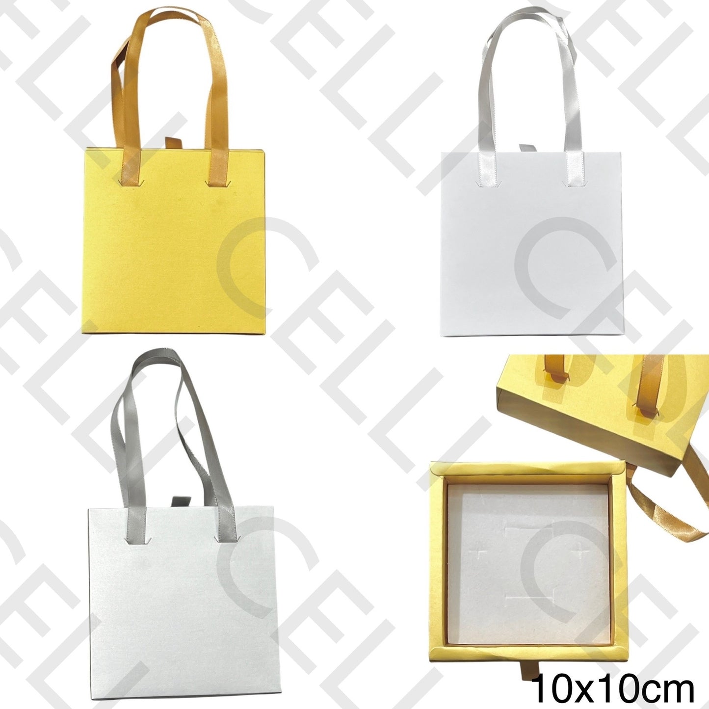 Cajas de oferta - cajón con asa 10x10cm 12unidades