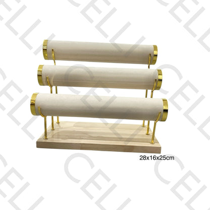 3-tier bracelet display stand
