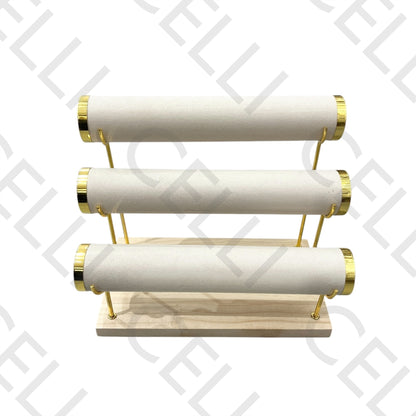 3-tier bracelet display stand