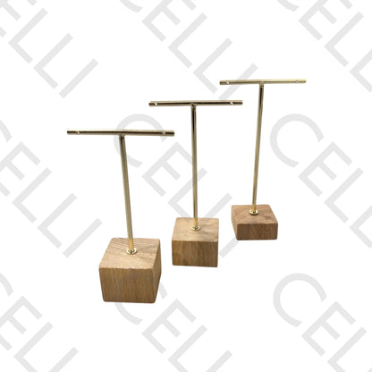 Expositor de brincos conjunto de 3