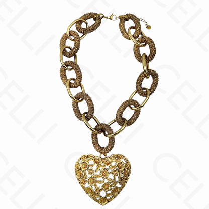 Collar de acero - escarabajo grande