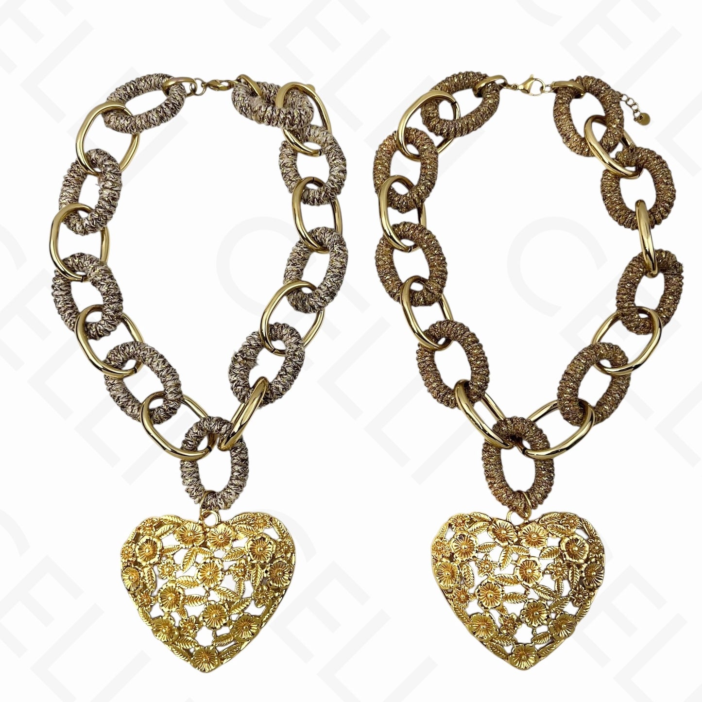 Collar de acero - escarabajo grande