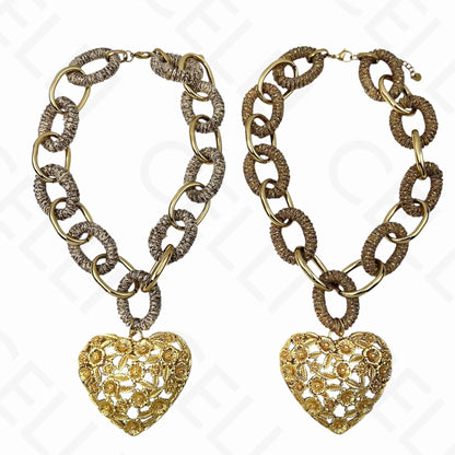 Collar de acero - escarabajo grande