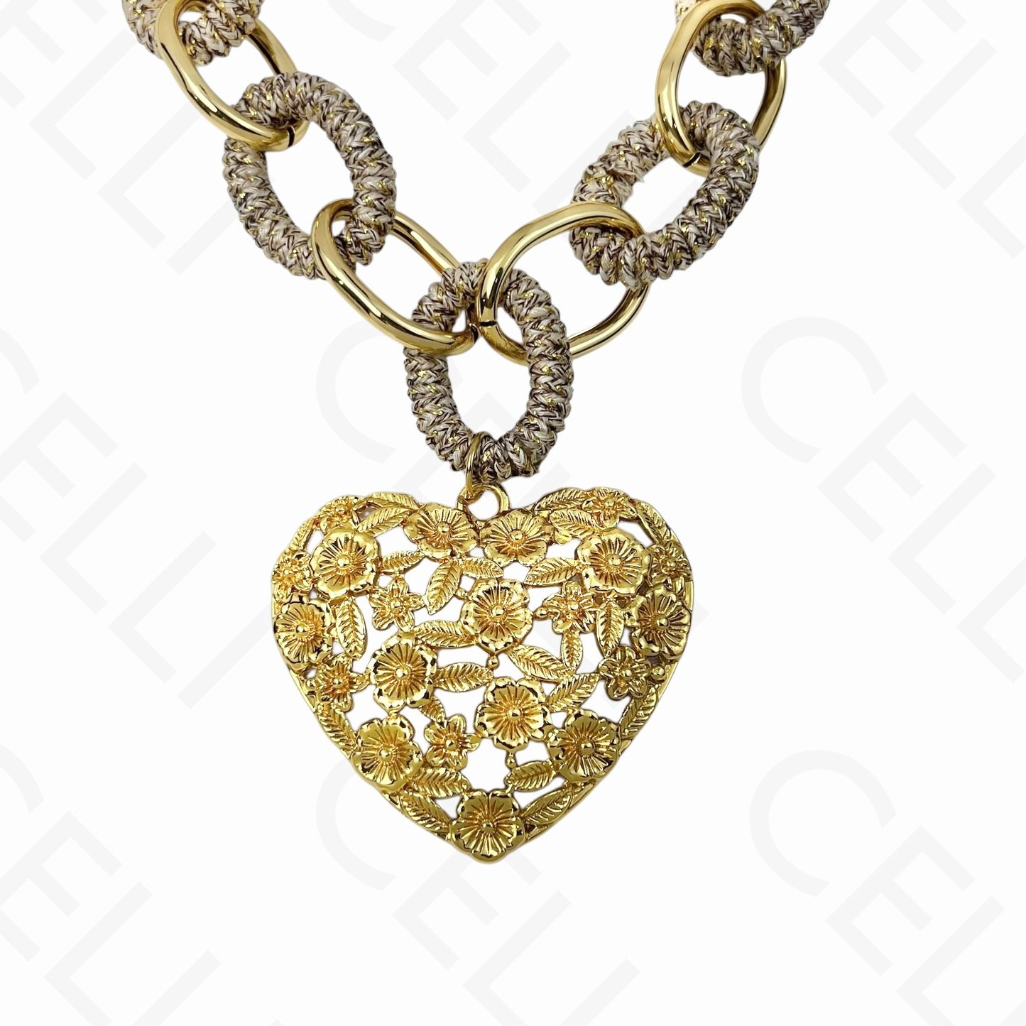 Collar de acero - escarabajo grande