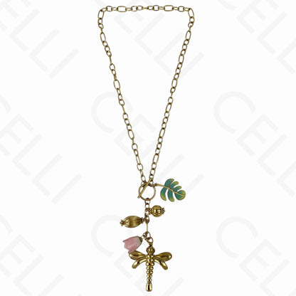 钢制项链 - 蜻蜓