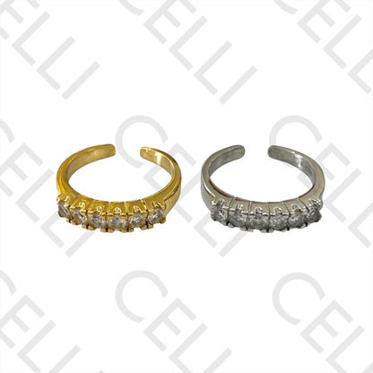 Anillo de Acero - Brillante (grueso)