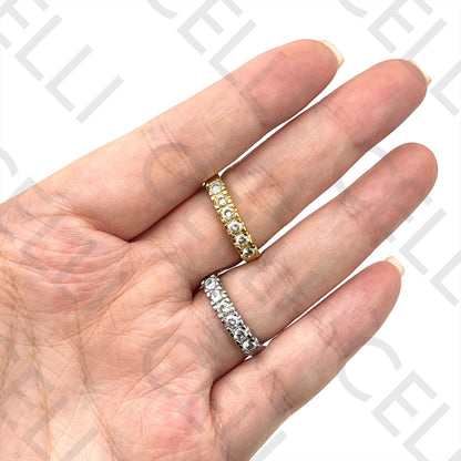 Anillo de Acero - Brillante (grueso)