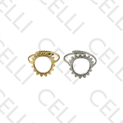Steel Ring - sun