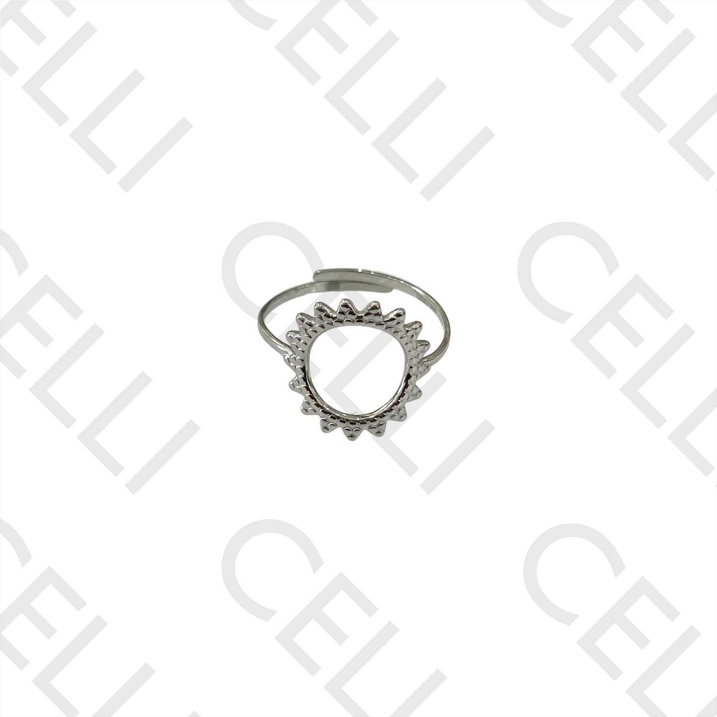 Steel Ring - sun