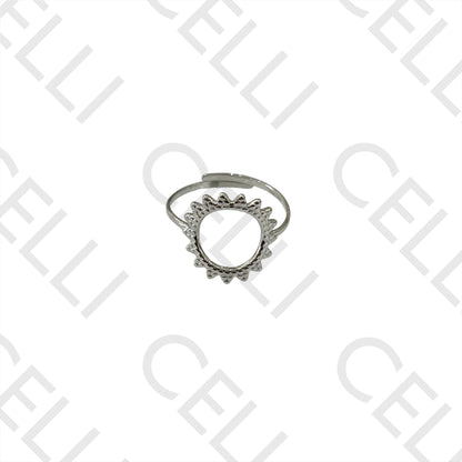 Steel Ring - sun