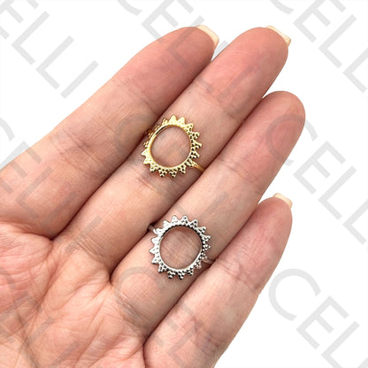 Steel Ring - sun