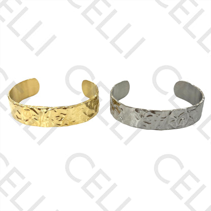 Brazalete de Acero - Martillado