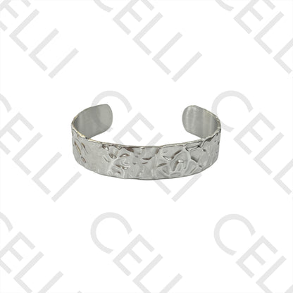 Brazalete de Acero - Martillado