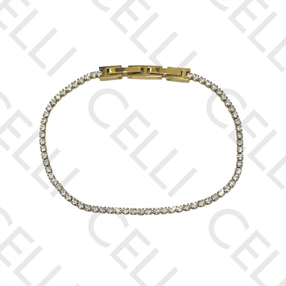 不锈钢手链 - 闪亮款