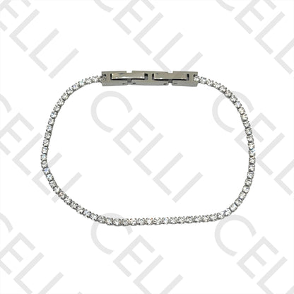 不锈钢手链 - 闪亮款