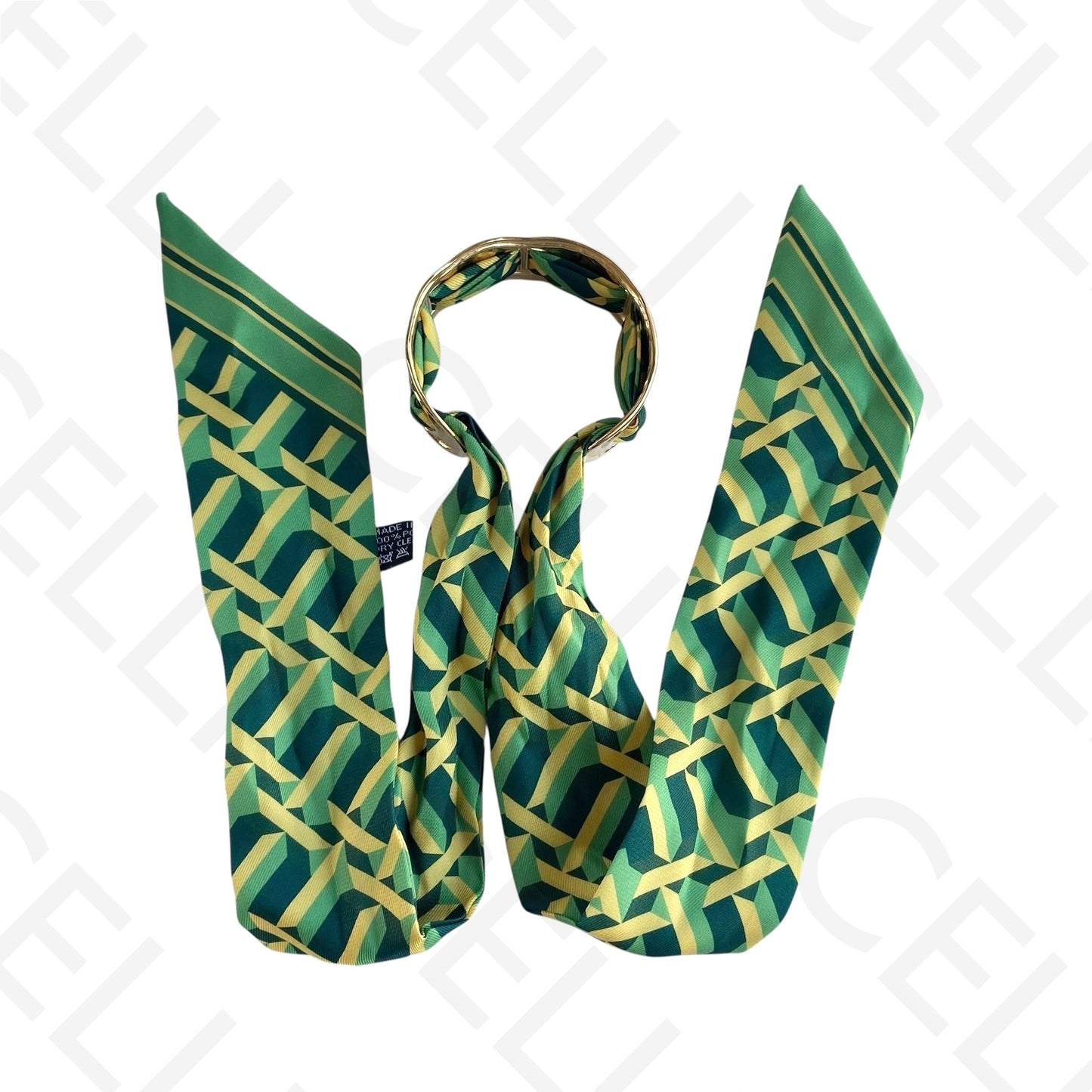 Bracelete de Aço - com lenço (12 cores)