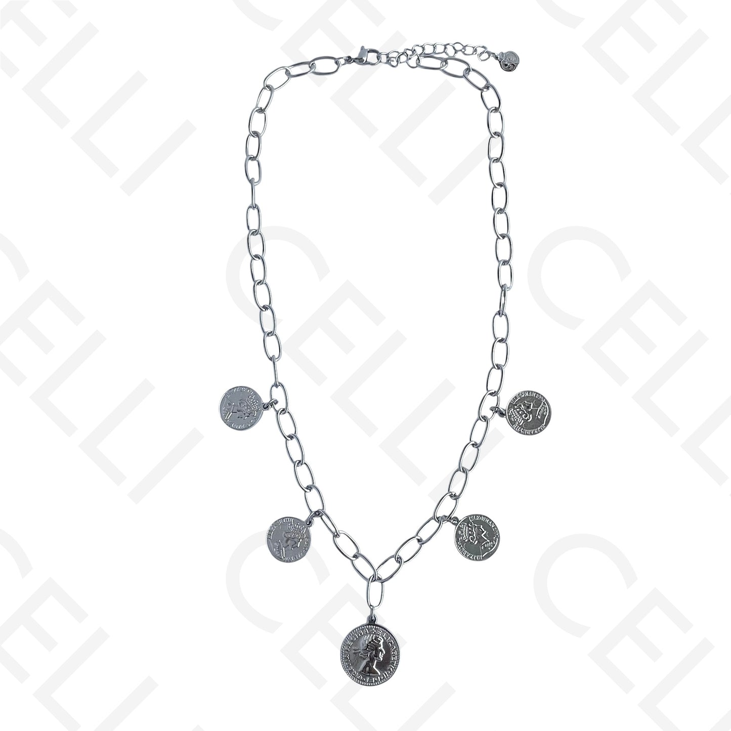 Colar de aço - 5 libras/rainha