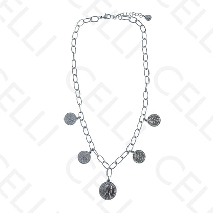 Colar de aço - 5 libras/rainha