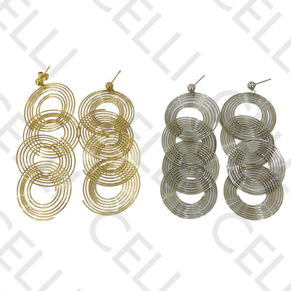 Steel Earring - Wire Hoops