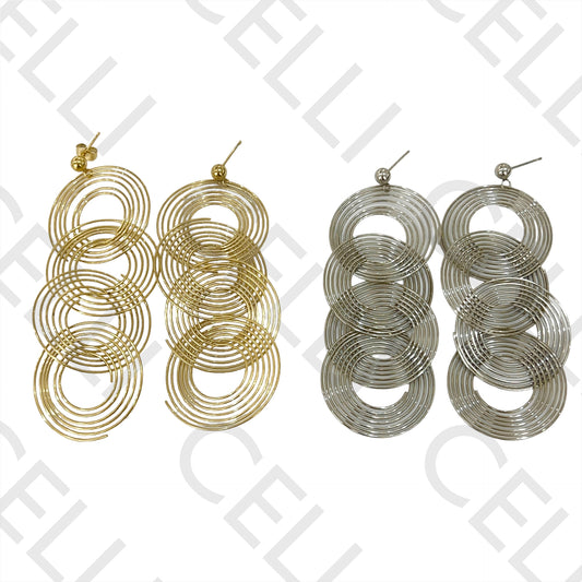 Steel Earring - Wire Hoops