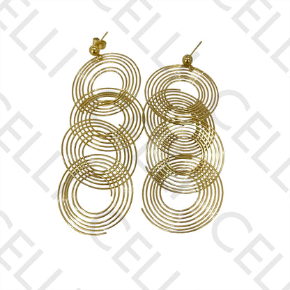 Steel Earring - Wire Hoops