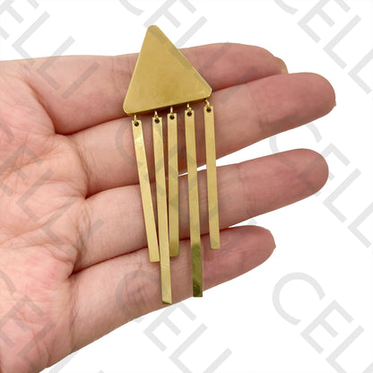 Steel Earring - Triangle