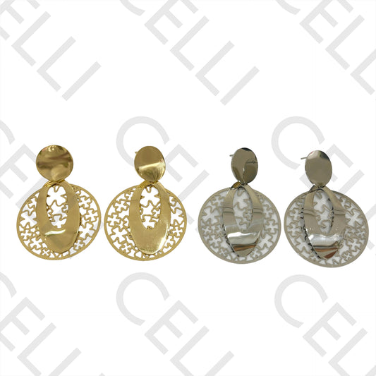 Steel Earring - detailed