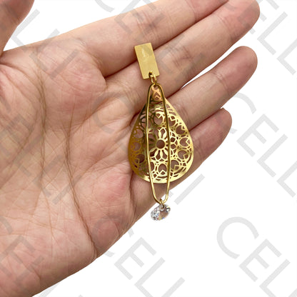 Steel Earring - Brilliant Cut