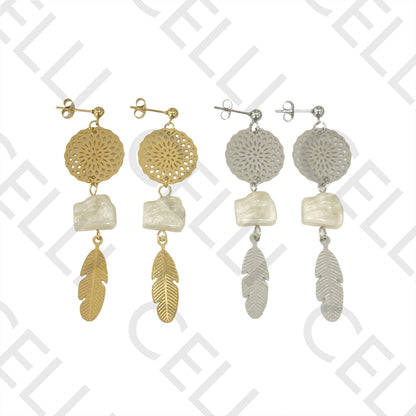 Steel Earring - Dream Catcher