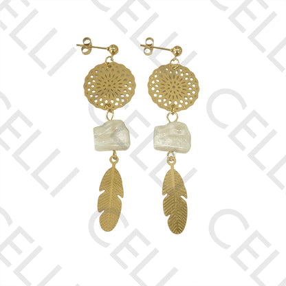 Steel Earring - Dream Catcher