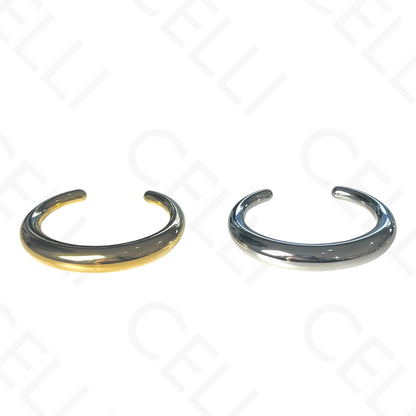 Pulsera de Acero - redonda hueca