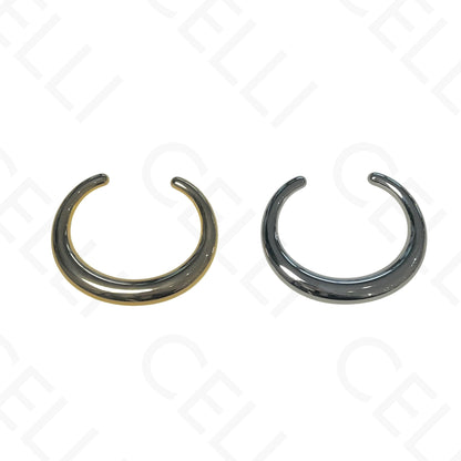 Pulsera de Acero - redonda hueca