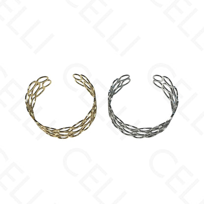 Pulsera de Acero - círculos