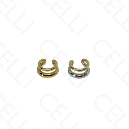 Earcuff de Aço - duplo